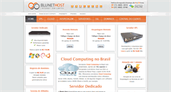 Desktop Screenshot of blunethost.com.br