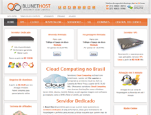 Tablet Screenshot of blunethost.com.br